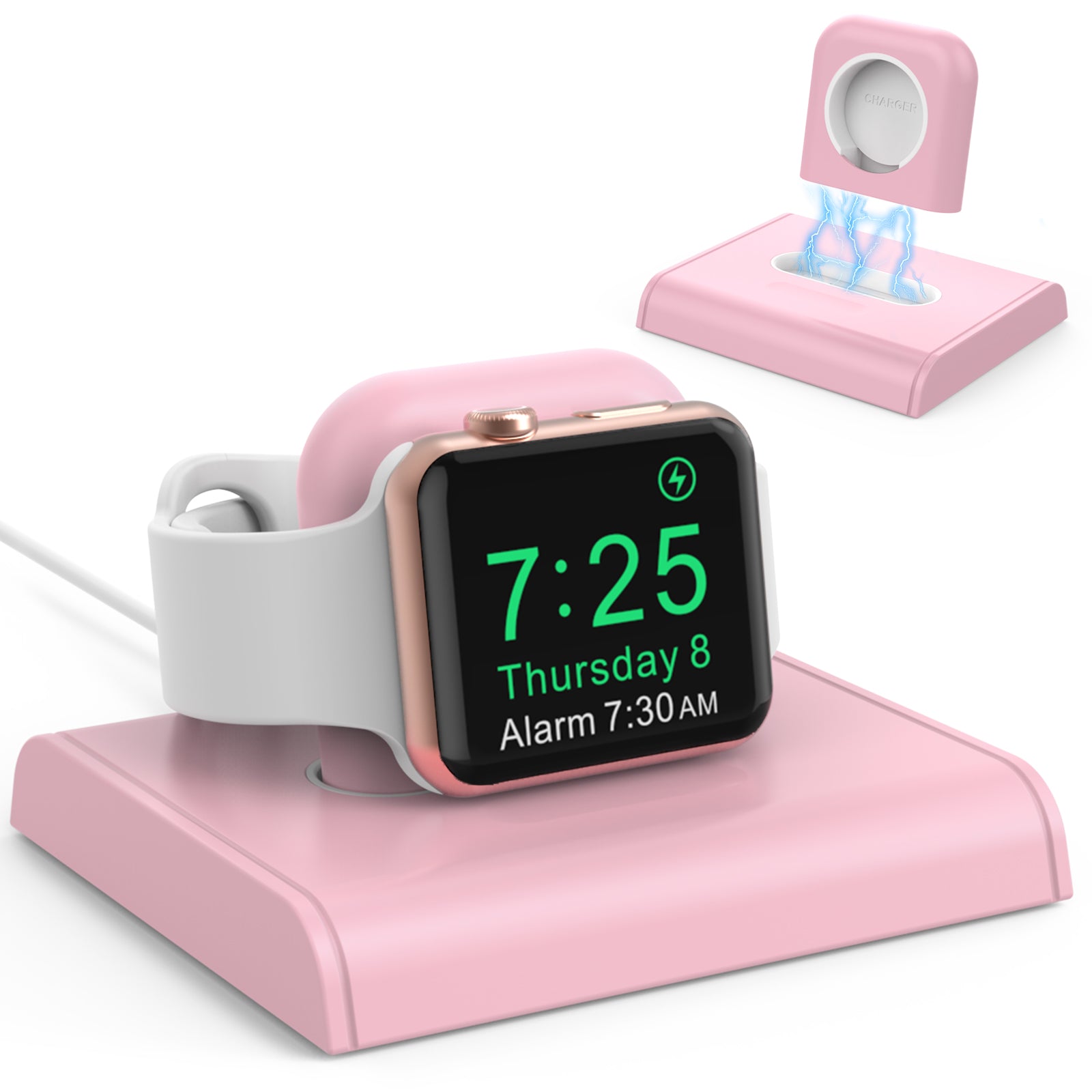 AHASTYLE PT117-1 For Apple Watch Charger Holder Charging Stand Smartwatch Charging Base AHASTYLE PT117-1 For Apple Watch Charger Holder Charging Stand Smartwatch Charging Base